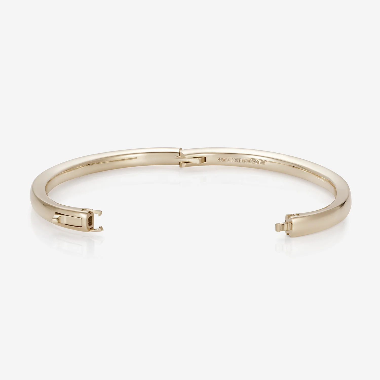 886 Bangle in 9ct Yellow Gold - Image 3