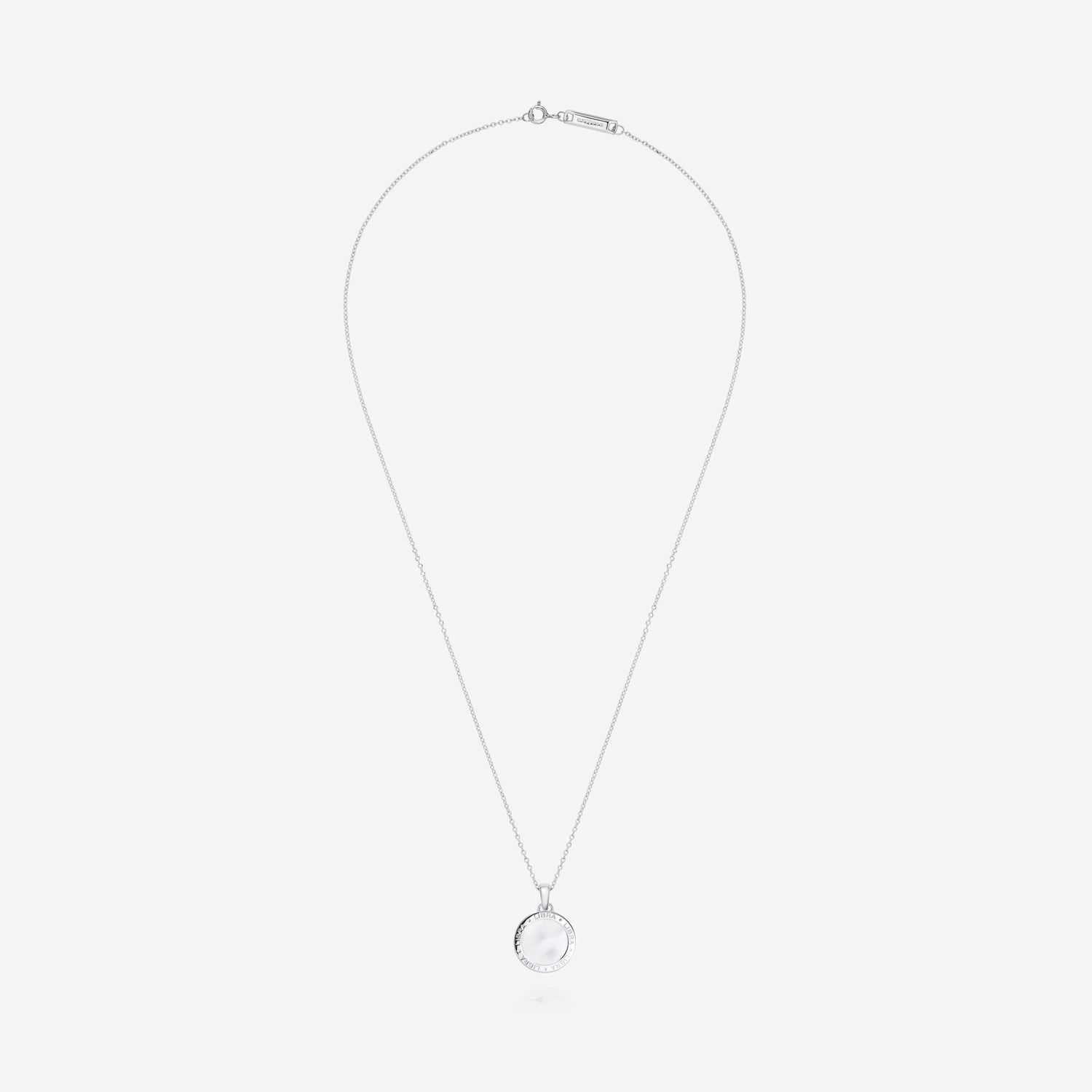 886 Caustic Libra Pendant with Chain in Sterling Silver - Image 3