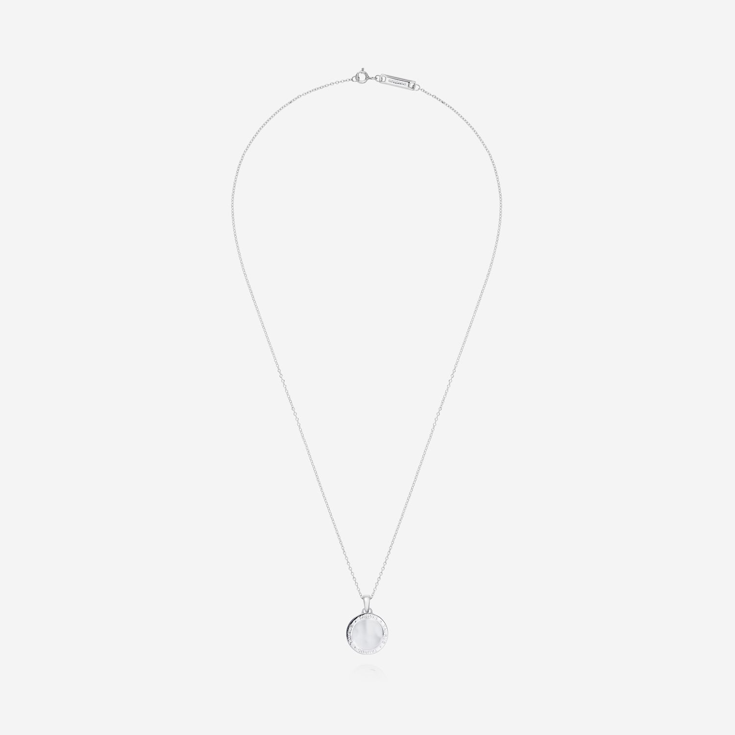 886 Caustic Taurus Pendant with Chain in Sterling Silver - Image 3