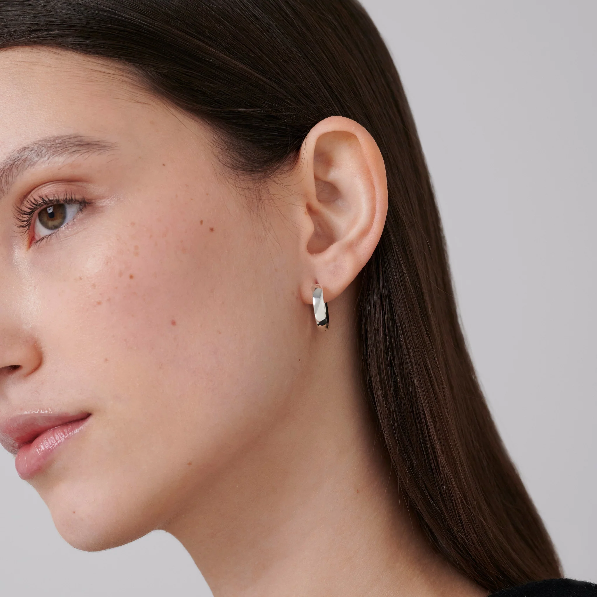 886 Hoops in Sterling Silver - Image 4