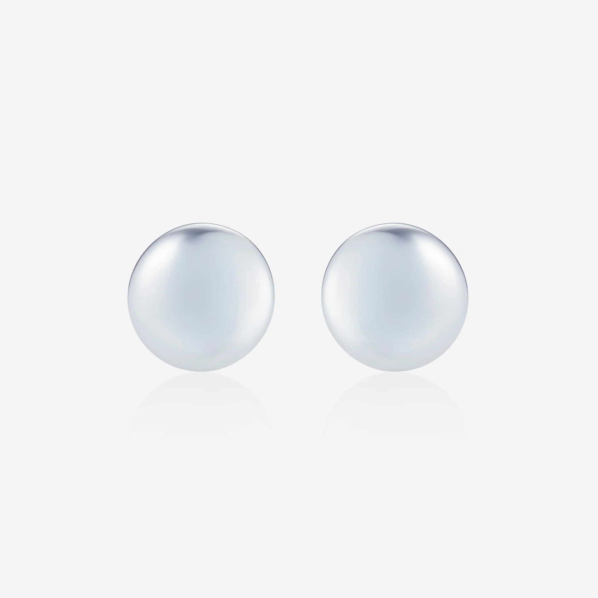 886 Medium Stud Earrings Sterling Silver - Image 2