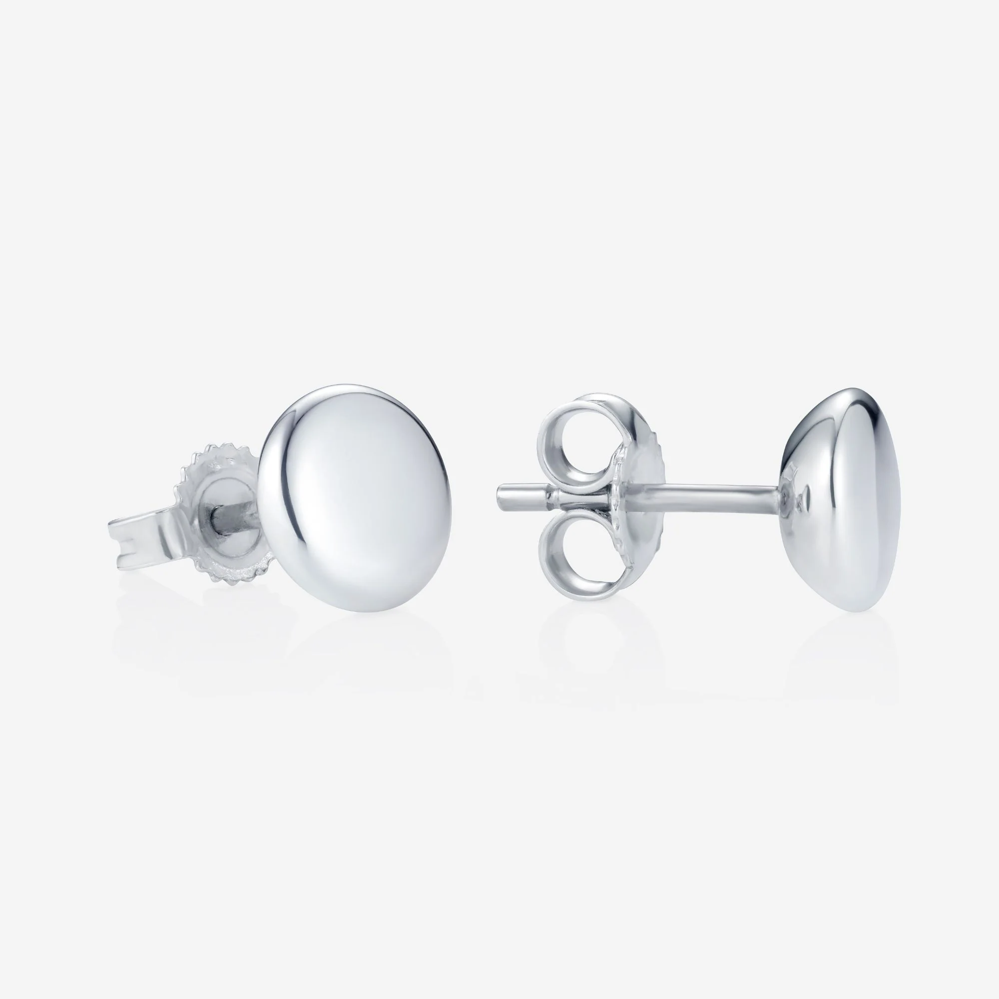 886 Medium Stud Earrings Sterling Silver - Image 3