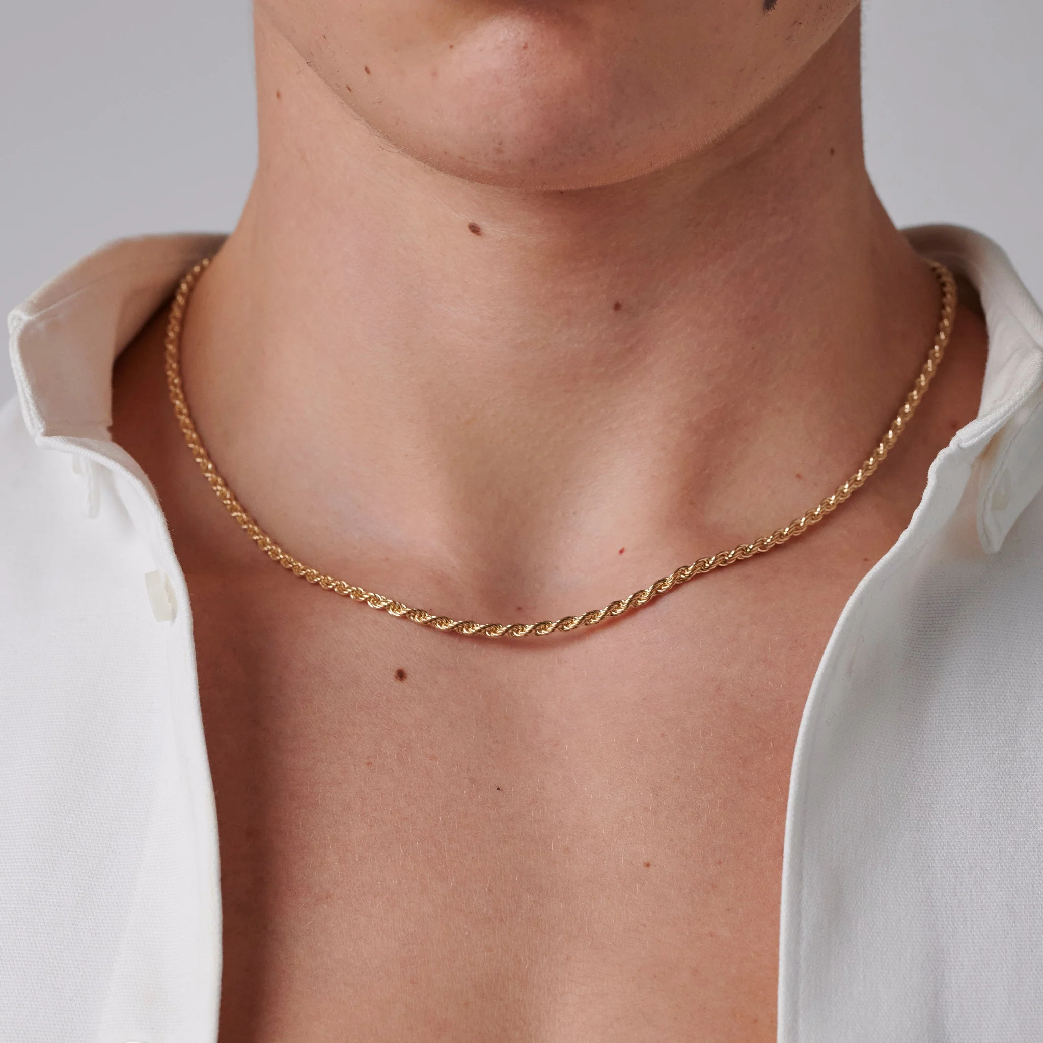 886 Rope Chain in 9ct Yellow Gold - Image 3