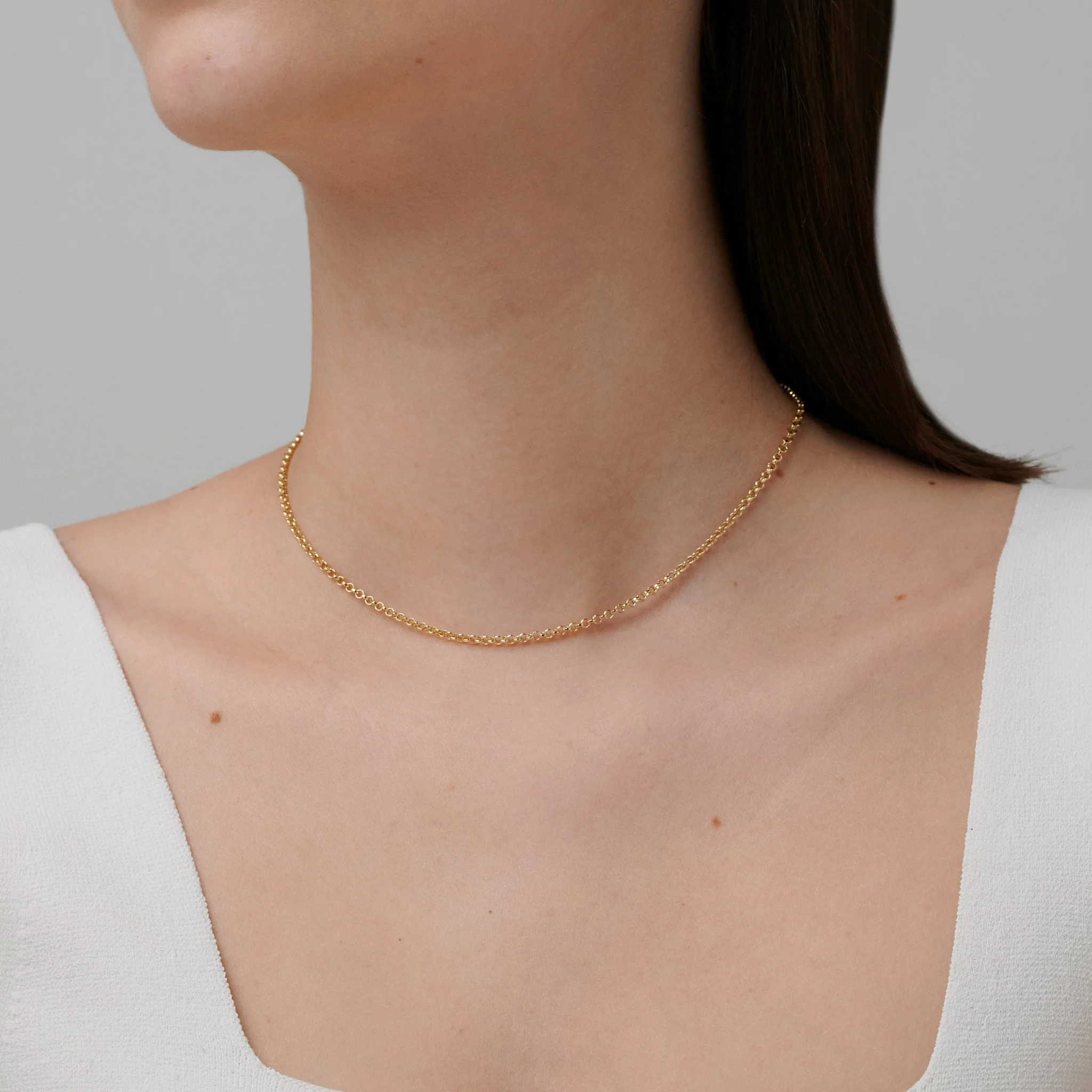 886 Small Belcher Chain in 18ct Yellow Gold - Image 4