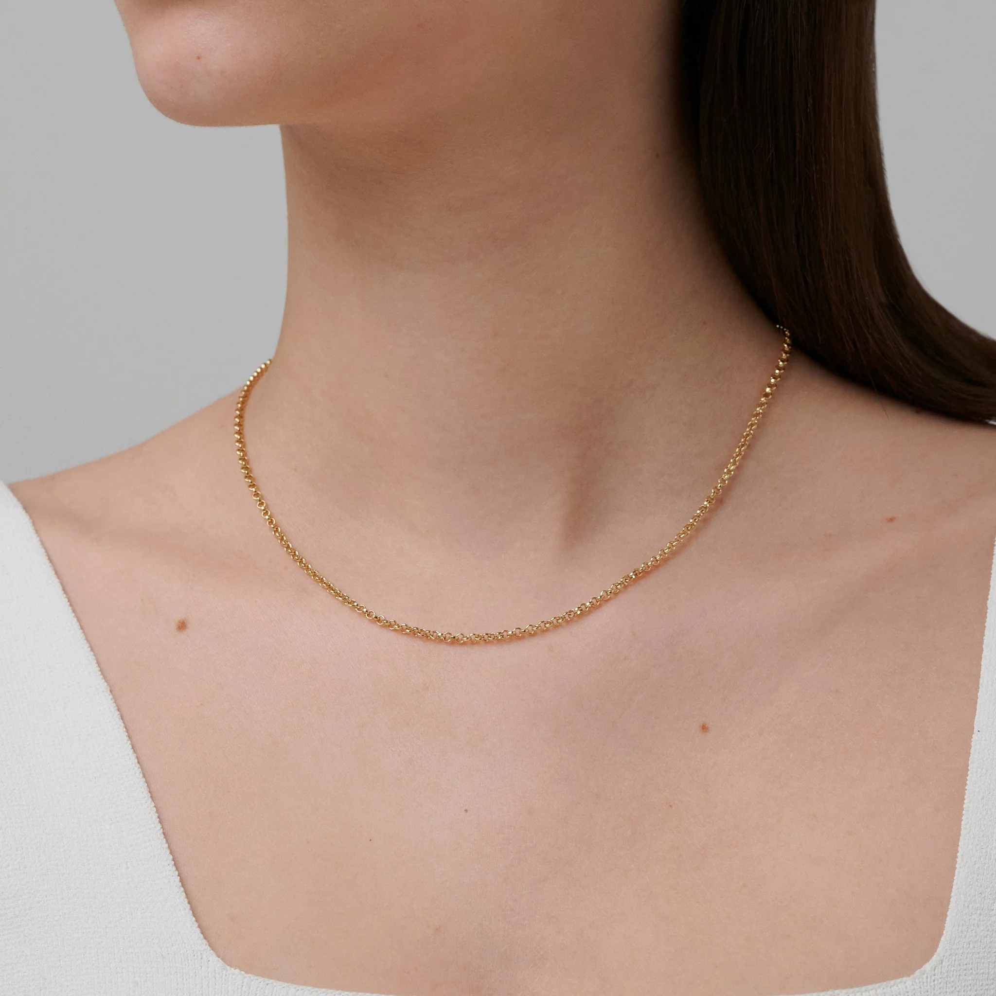 886 Small Belcher Chain in 18ct Yellow Gold - Image 5