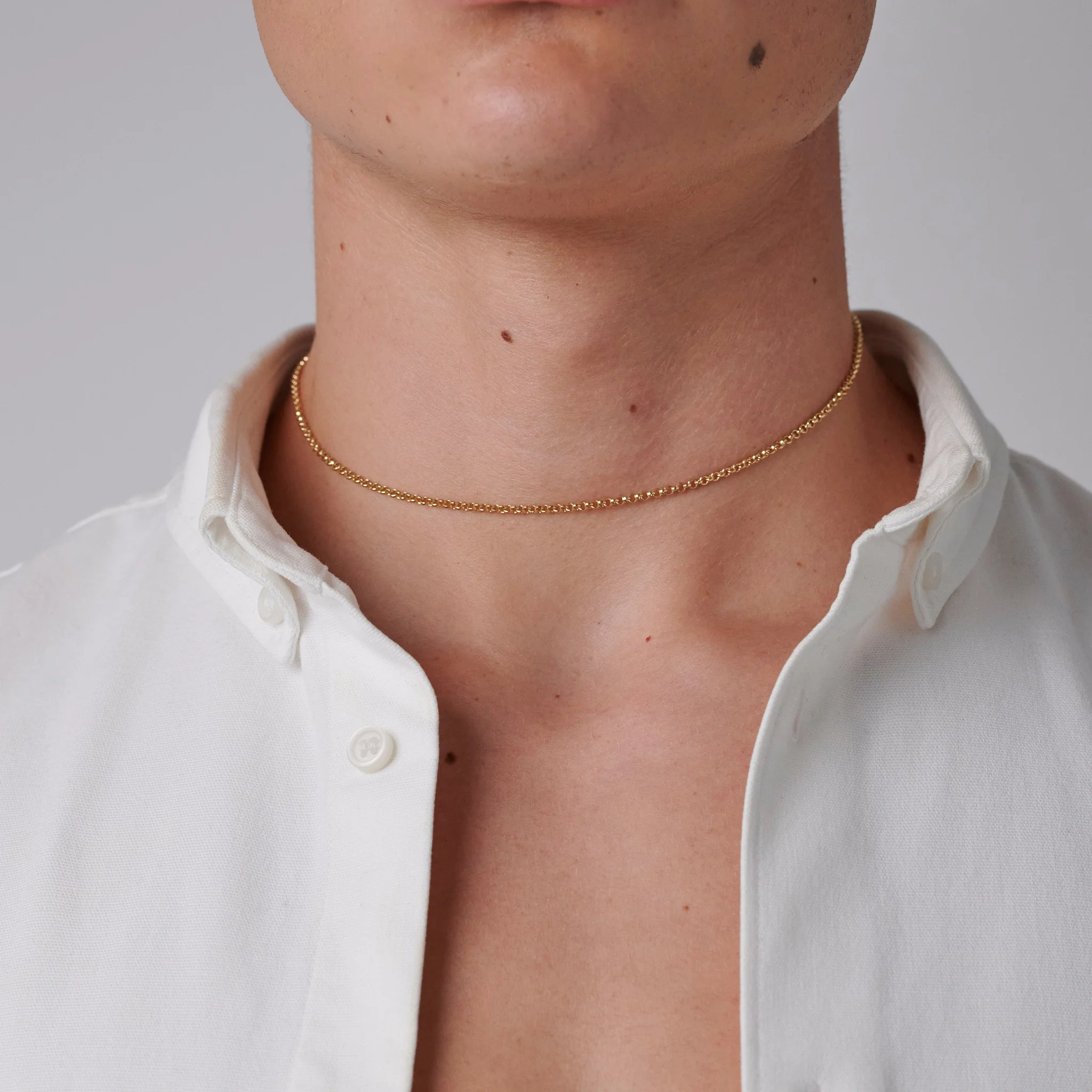 886 Small Belcher Chain in 18ct Yellow Gold - Image 6