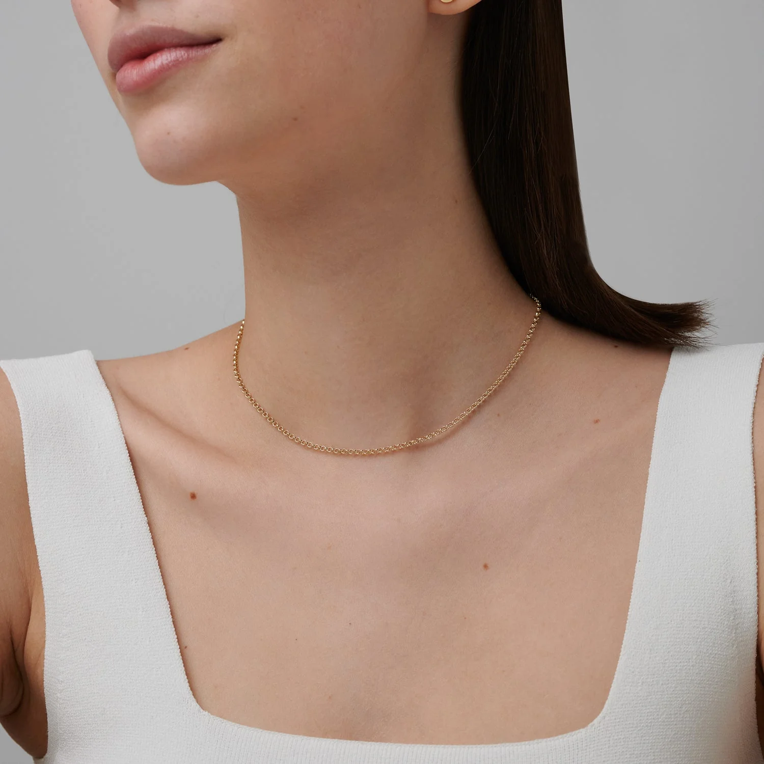 886 Small Belcher Chain in 9ct Yellow Gold - Image 3