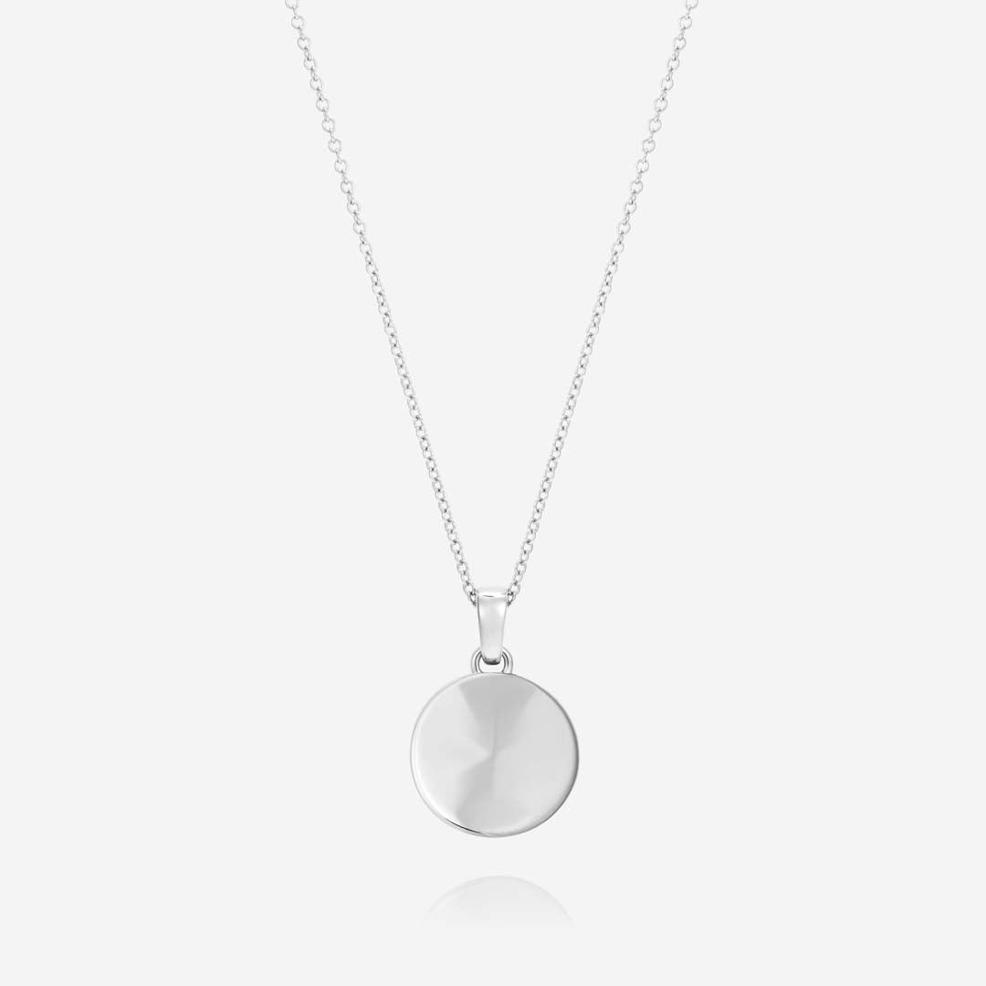 886 Star Caustic Pendant with Chain Sterling Silver - Image 2