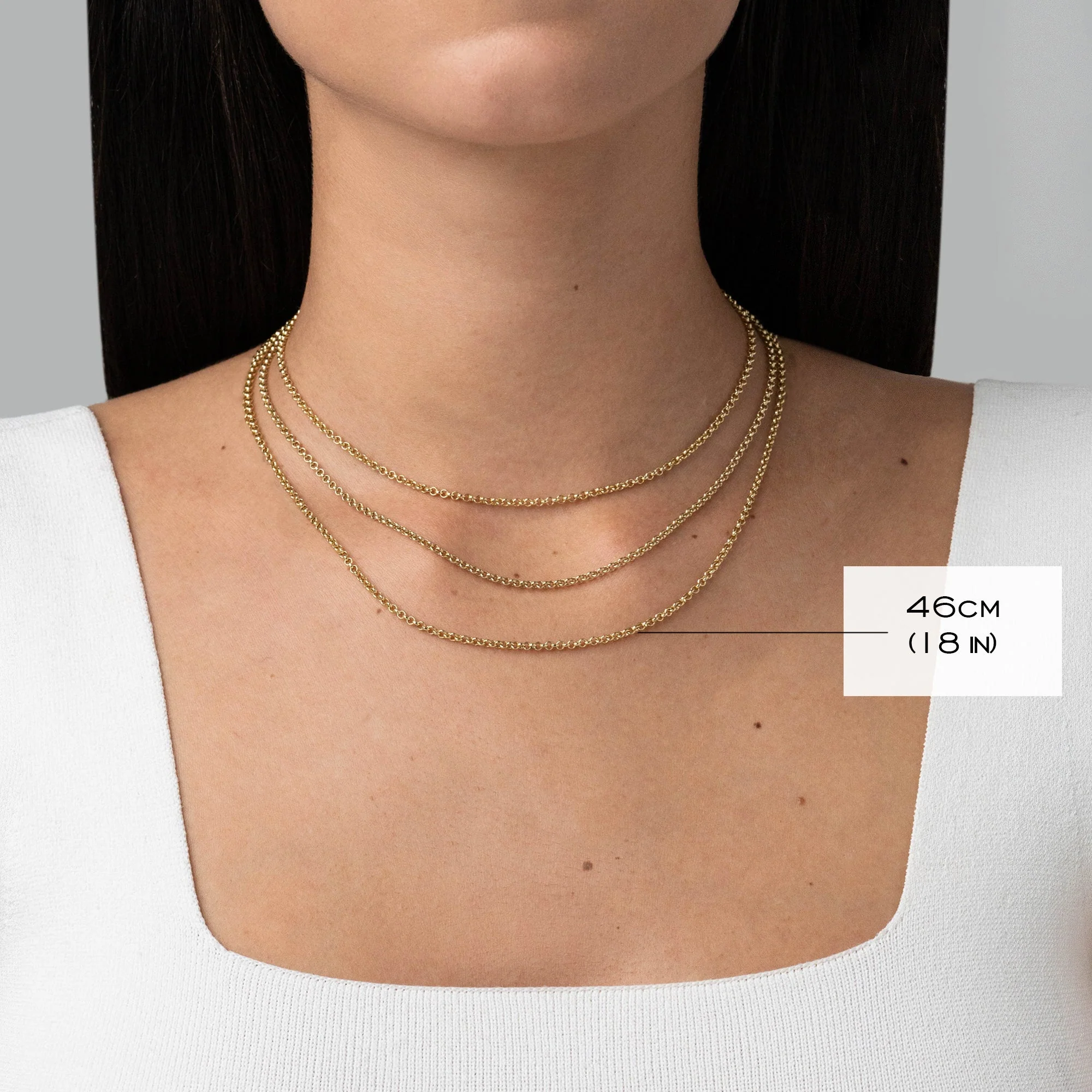 Knot Necklace 18" Sterling Silver - Image 6