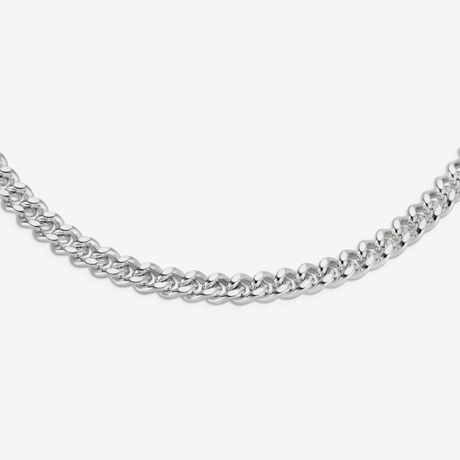 886 Curb Chain in Sterling Silver
