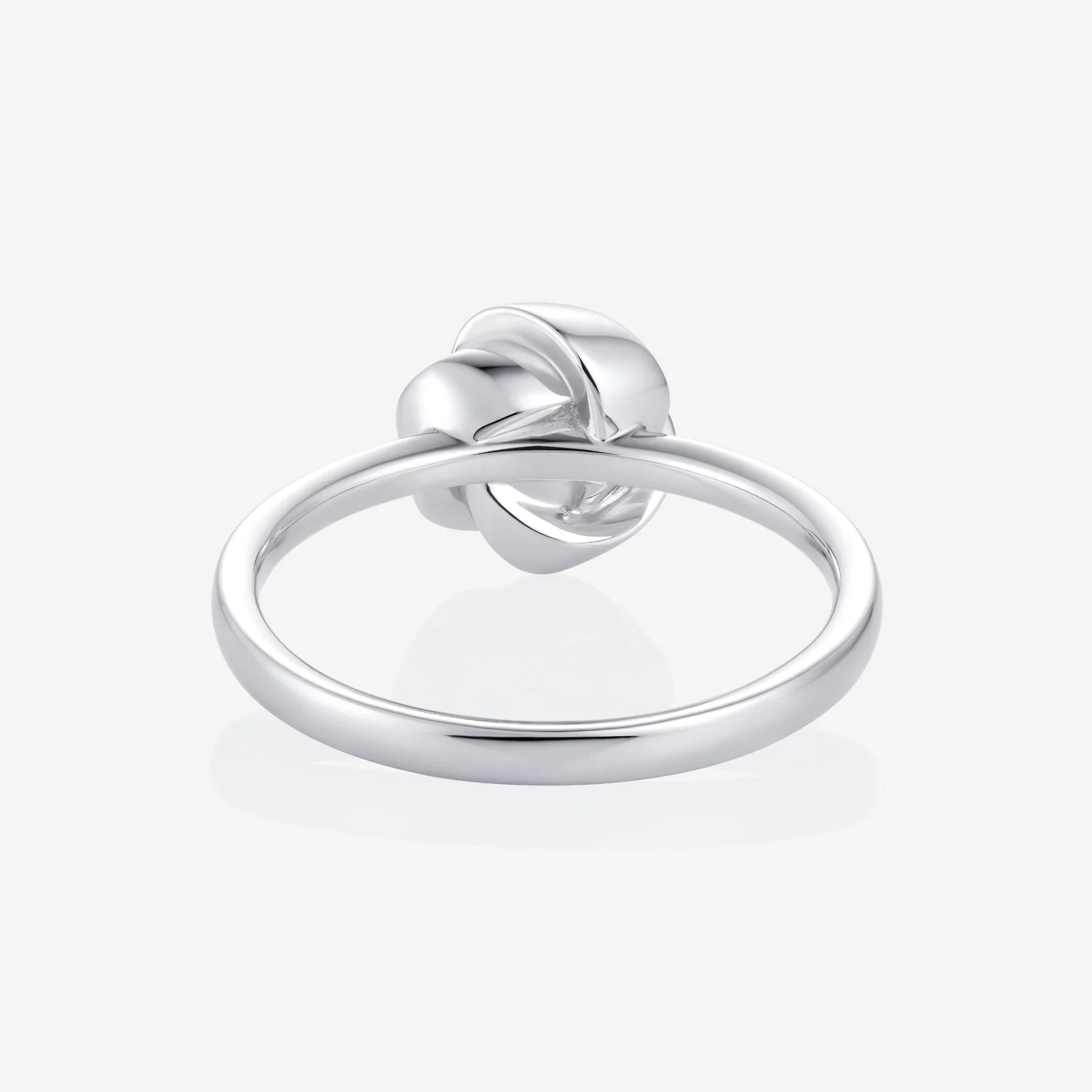 Pearl Knot Ring Sterling Silver - Image 3