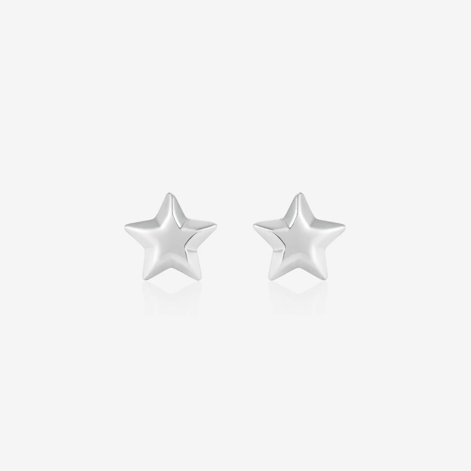 Shooting Star Small Studs Sterling Silver