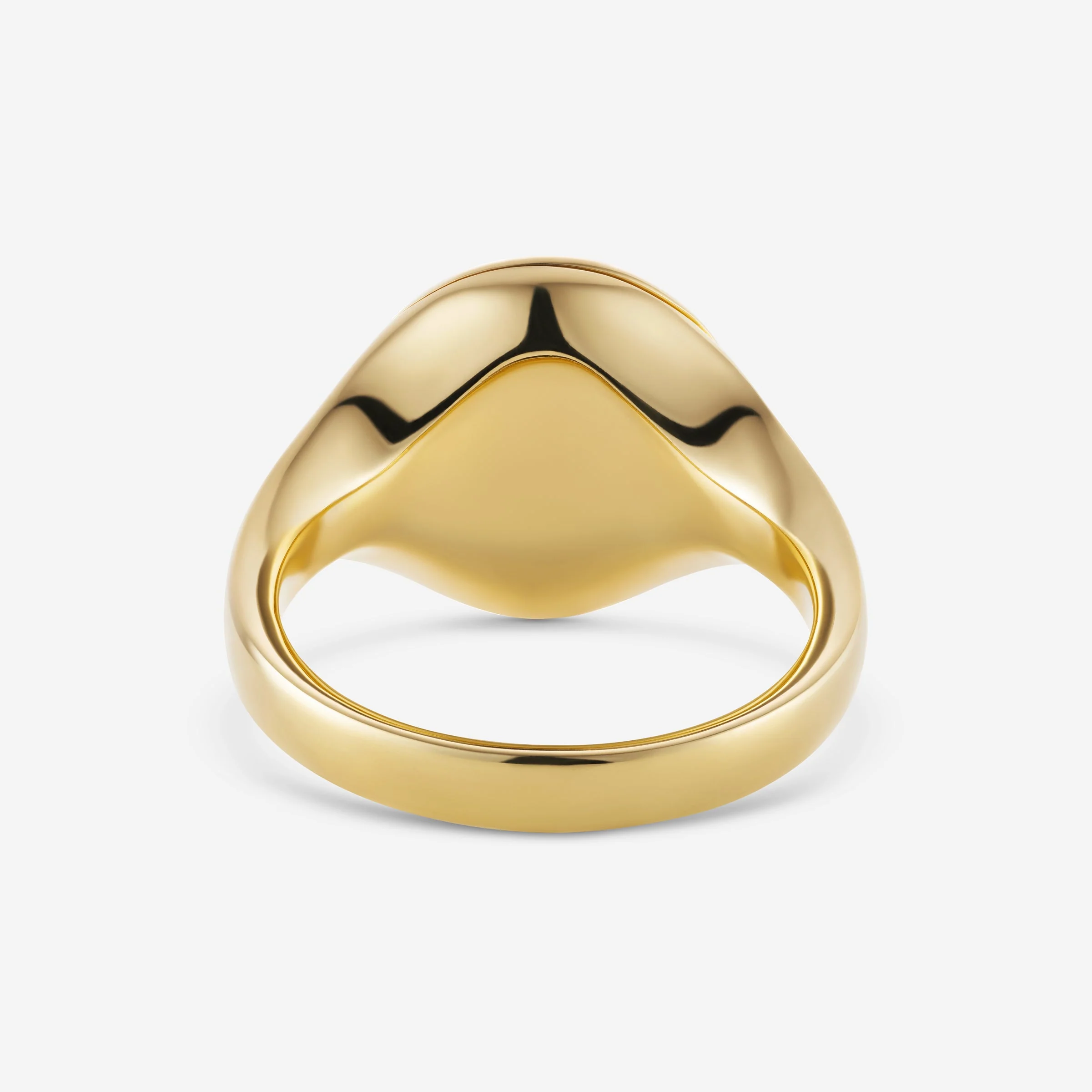 Sundial Enamelled Signet Ring in 18ct Yellow Gold - Image 5