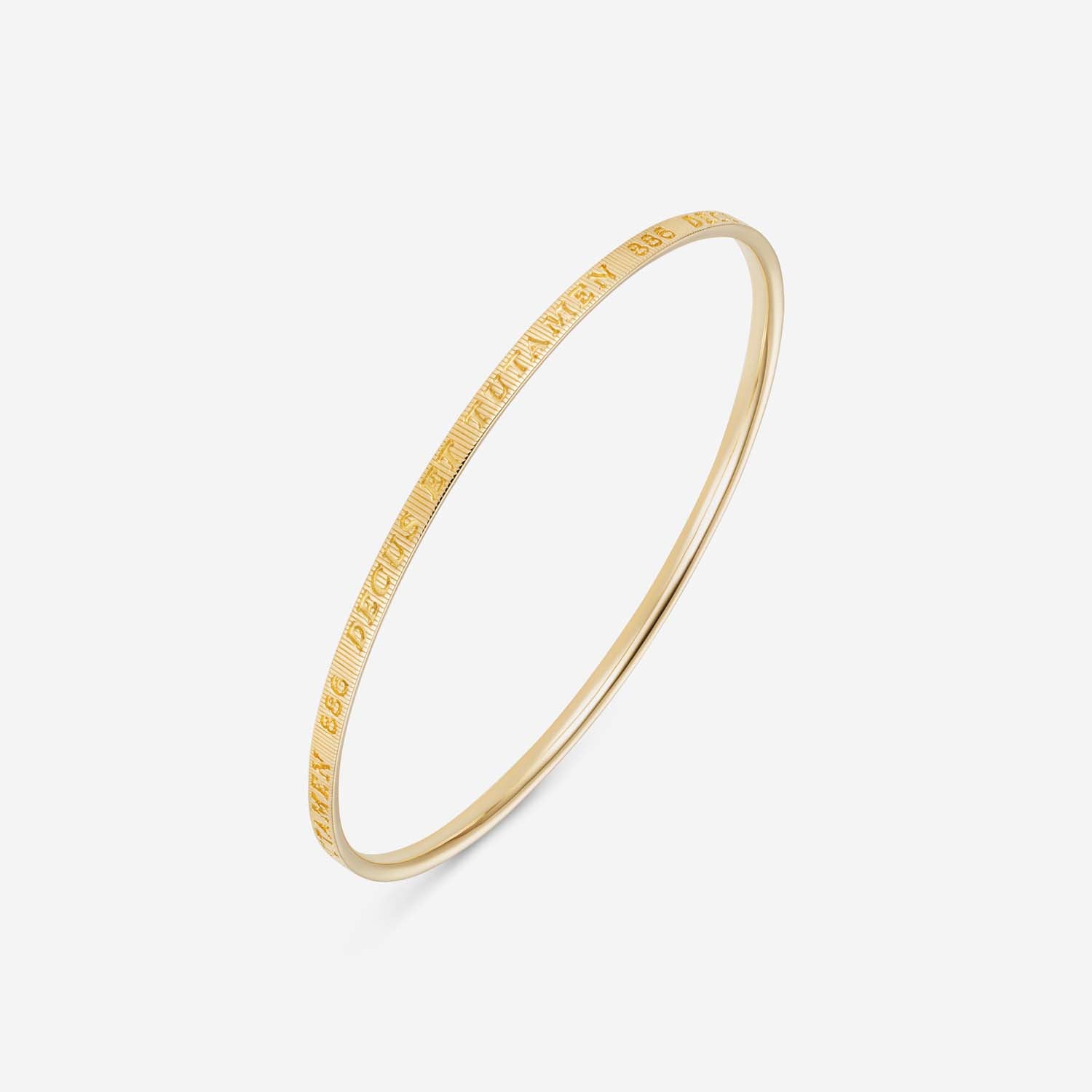 Tutamen Bangle 18ct Yellow Gold - Image 2