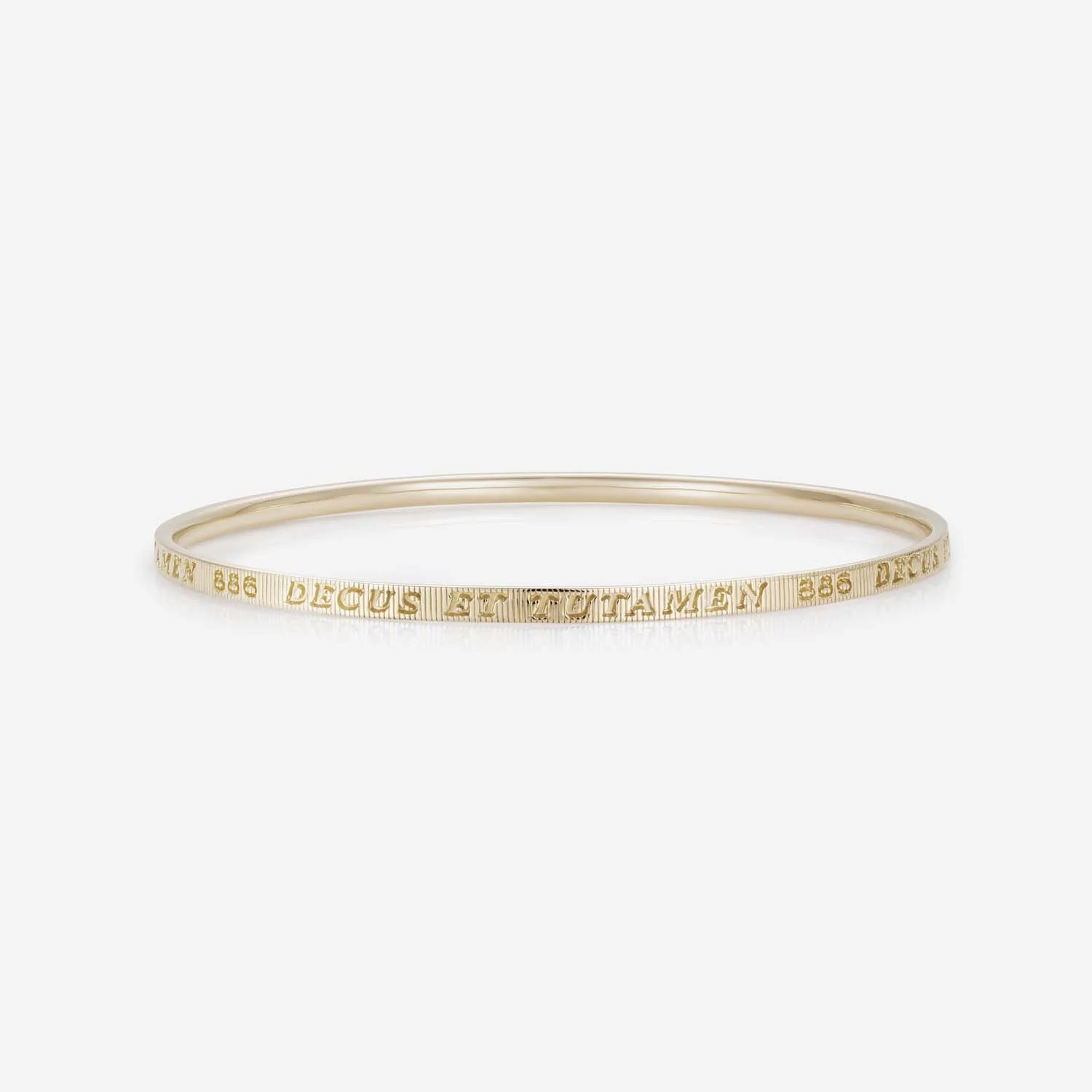 Tutamen Bangle 9ct Yellow Gold