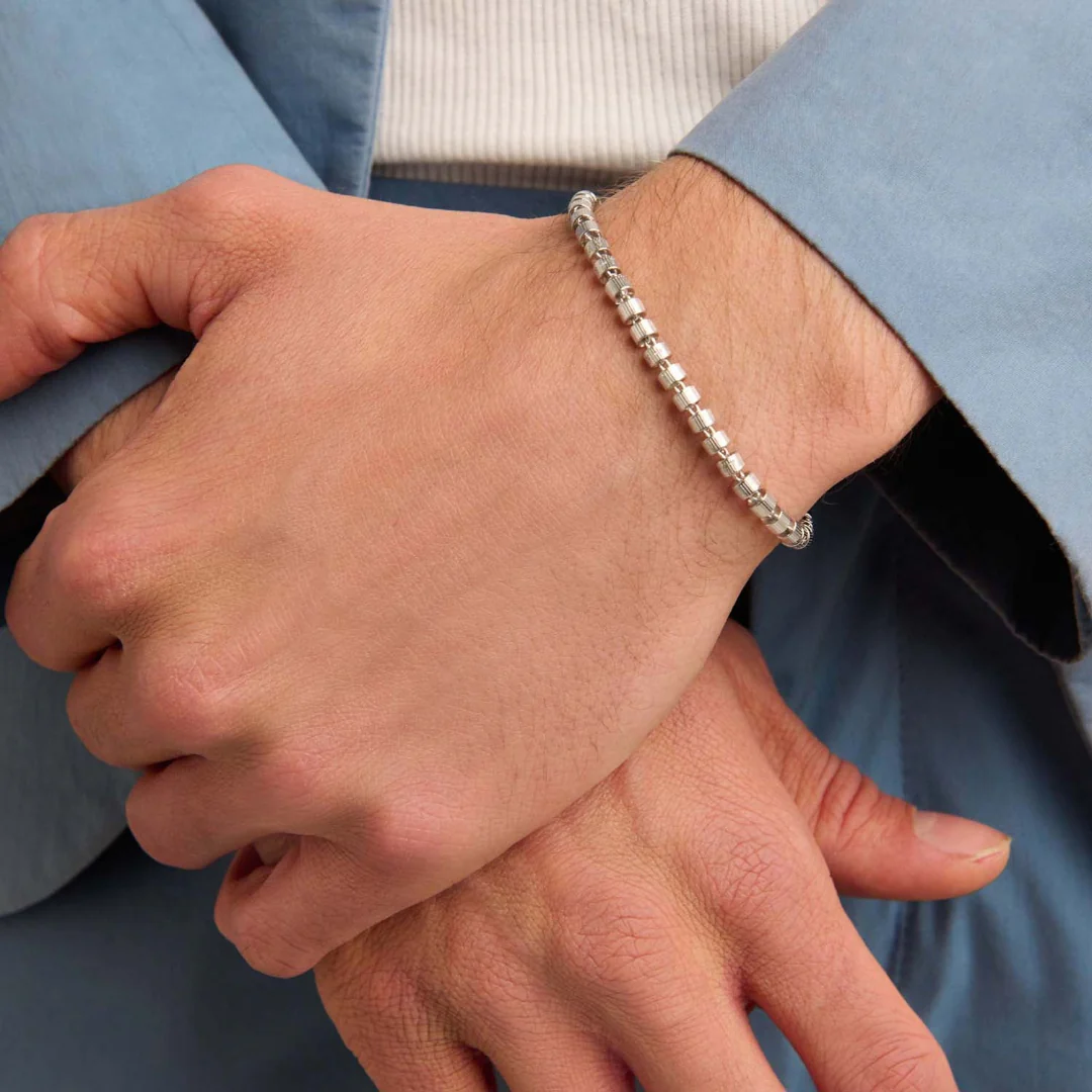 Tutamen Stack Bracelet Sterling Silver - Image 3